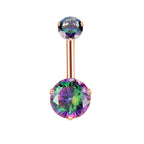 Belly Button Ring – Geometric Stainless Steel Navel | Jewelé