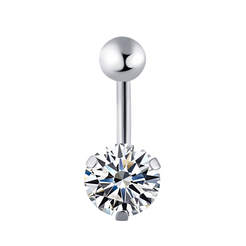 Belly Button Ring – Geometric Stainless Steel Navel | Jewelé