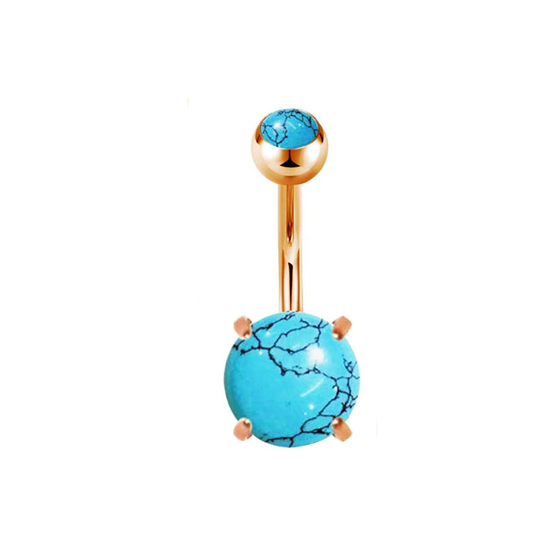 Belly Button Ring – Geometric Stainless Steel Navel | Jewelé