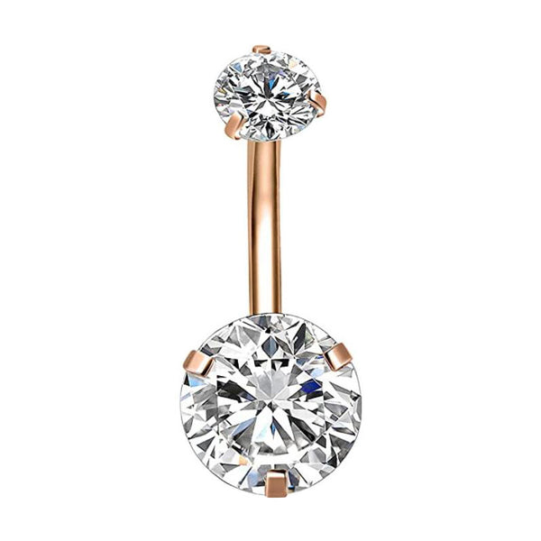 Belly Button Ring – Geometric Stainless Steel Navel | Jewelé