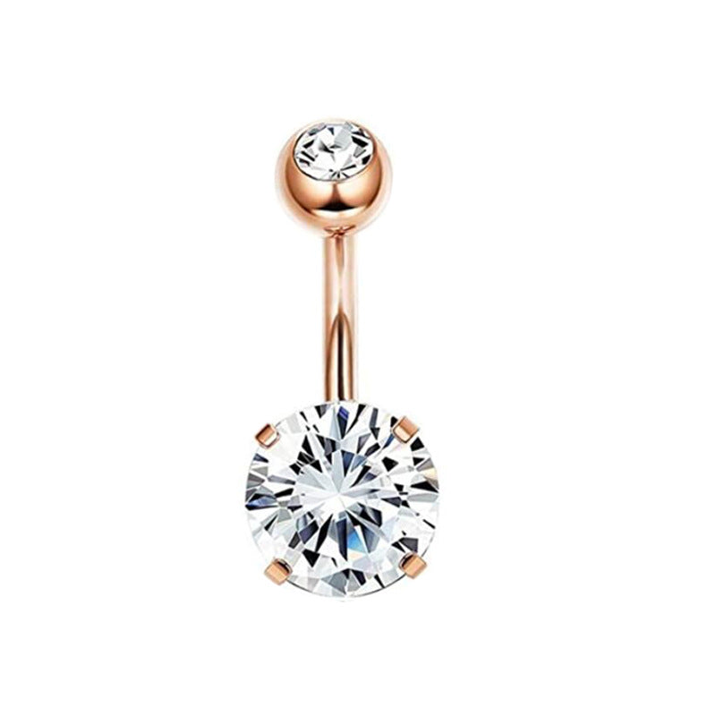Belly Button Ring – Geometric Stainless Steel Navel | Jewelé