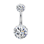 Belly Button Ring – Geometric Stainless Steel Navel | Jewelé