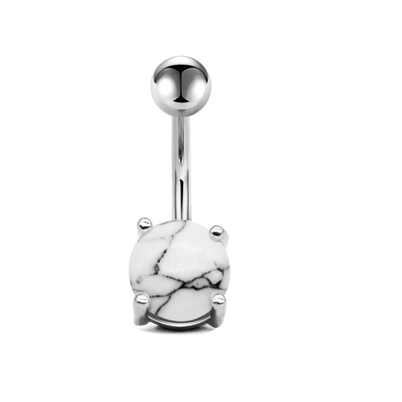 Belly Button Ring – Geometric Stainless Steel Navel | Jewelé