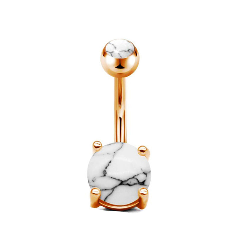 Belly Button Ring – Geometric Stainless Steel Navel | Jewelé