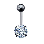Belly Button Ring – Geometric Stainless Steel Navel | Jewelé