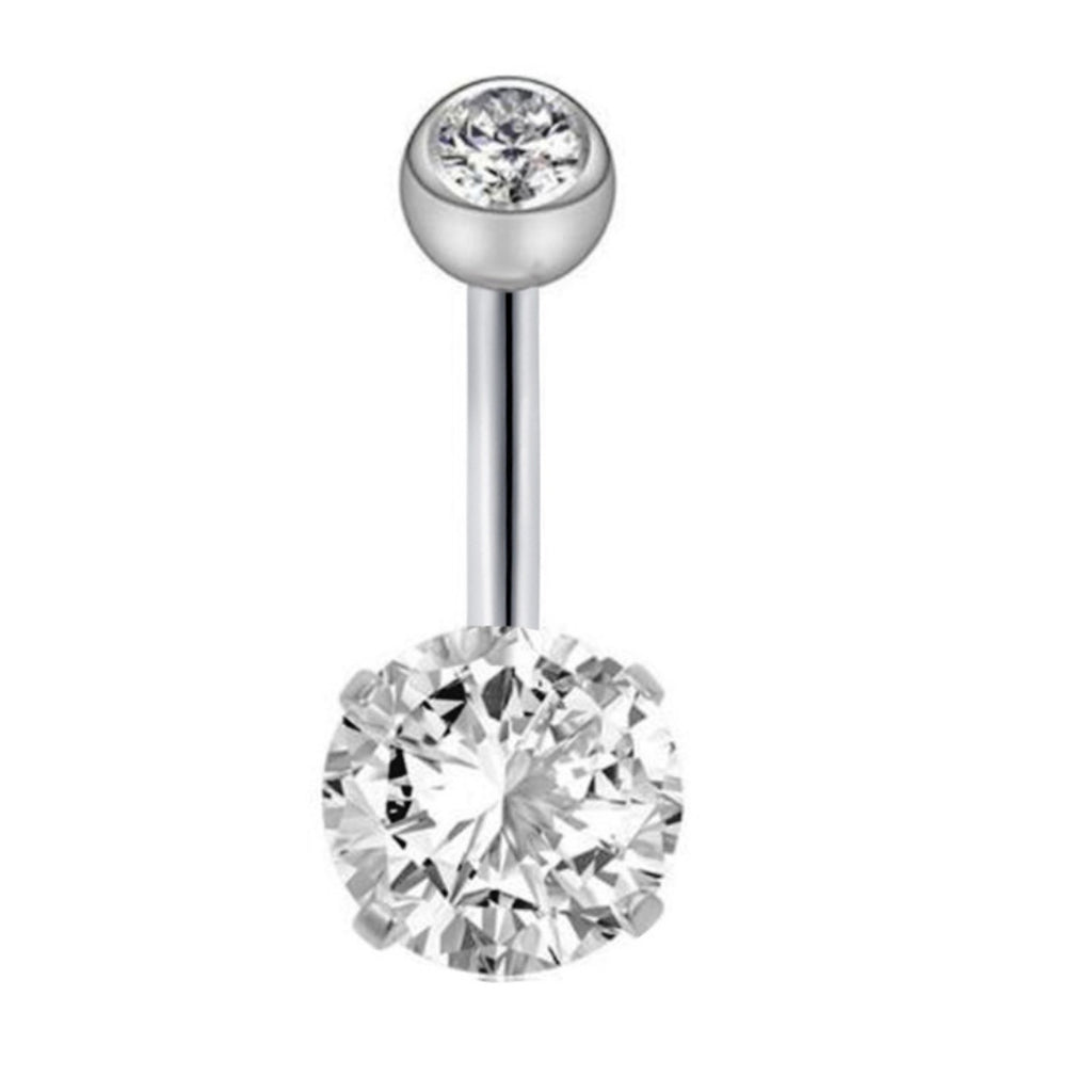 Belly Button Ring – Geometric Stainless Steel Navel | Jewelé
