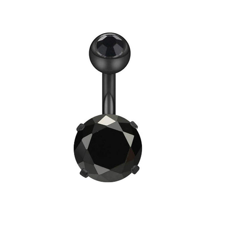 Belly Button Ring – Geometric Stainless Steel Navel | Jewelé