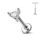 Nose Stud – Titanium Flower Piercing Jewelry | Jewelé