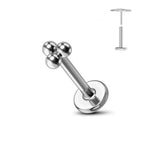 Nose Stud – Titanium Flower Piercing Jewelry | Jewelé