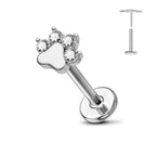 Nose Stud – Titanium Flower Piercing Jewelry | Jewelé