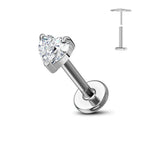 Nose Stud – Titanium Flower Piercing Jewelry | Jewelé