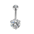 Belly Button Ring – Geometric Stainless Steel Navel | Jewelé