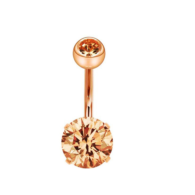 Belly Button Ring – Geometric Stainless Steel Navel | Jewelé