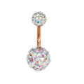 Belly Button Ring – Geometric Stainless Steel Navel | Jewelé