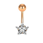 Belly Button Ring – Geometric Stainless Steel Navel | Jewelé