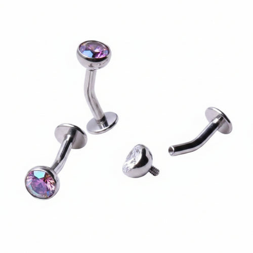 Belly Button Ring – Floating CZ Navel Piercing | Jewelé