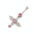 Belly Button Ring – Heart & Gem Navel Piercing | Jewelé